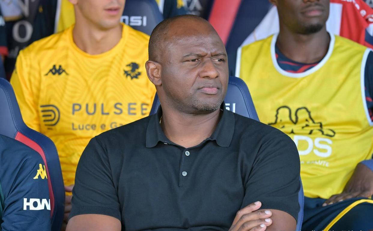 热那亚官方宣布维埃拉下课，进攻乏力，9轮难取一胜成意甲副班长